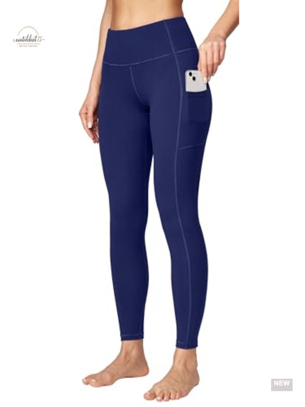 High Waisted Yoga Pants Compression Leggings Tummy Control with Pockets